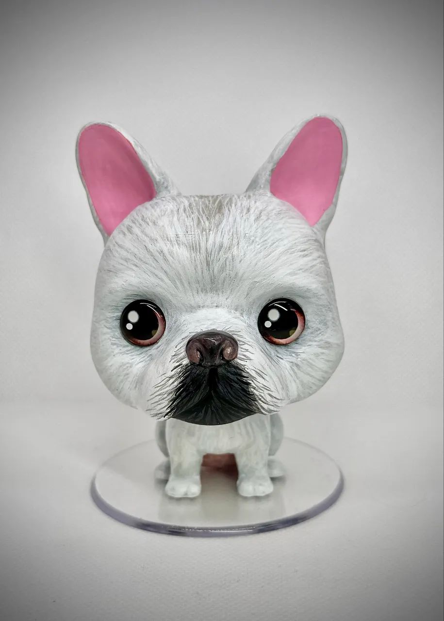 Pet pop miniatura realista  Bulldog Francês 