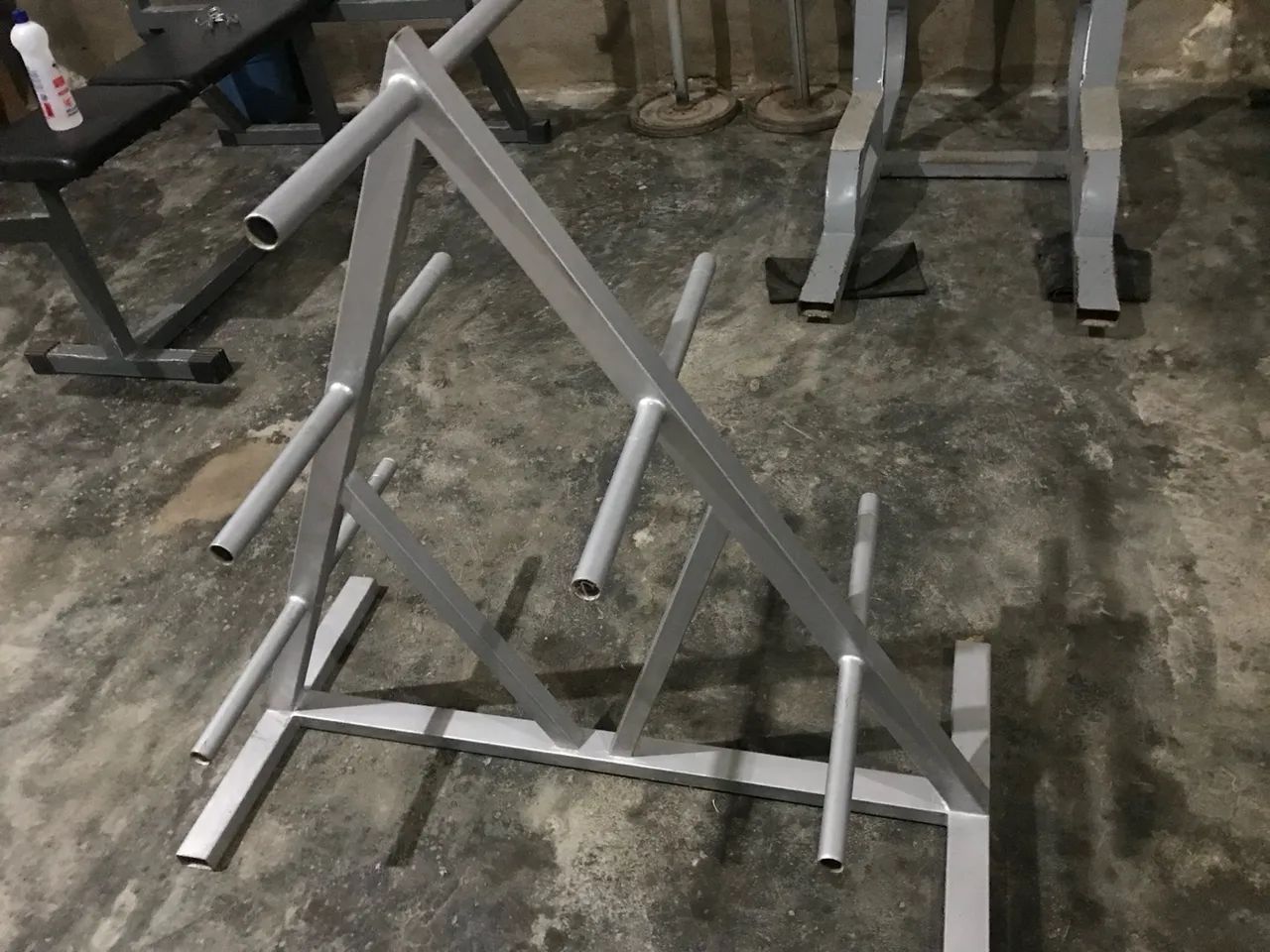 Suportes para barras e anilhas promoção  - Foto 2