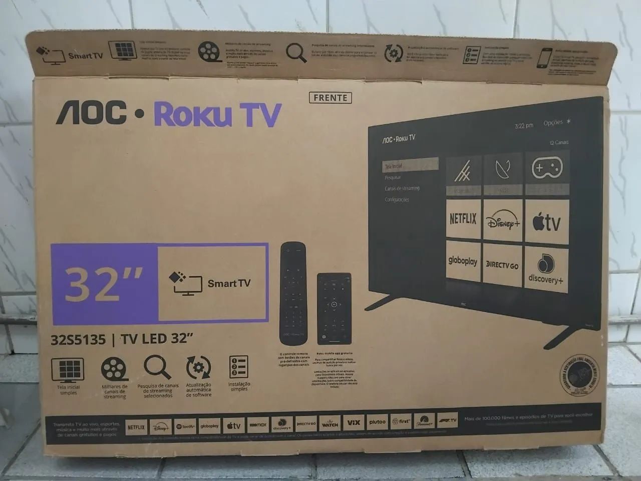 SMART TV AOC ROKU