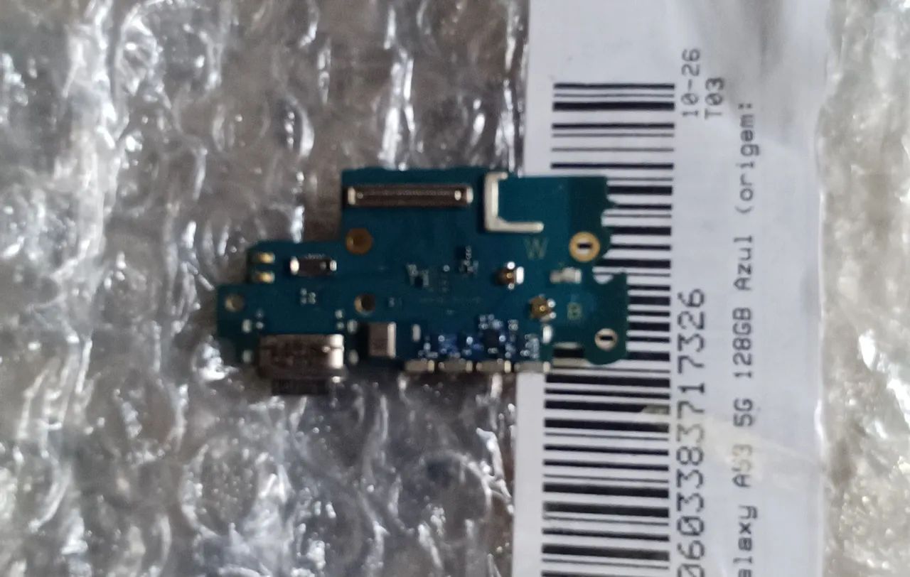 Placa de carga Samsung Galaxy A53 128GB Azul