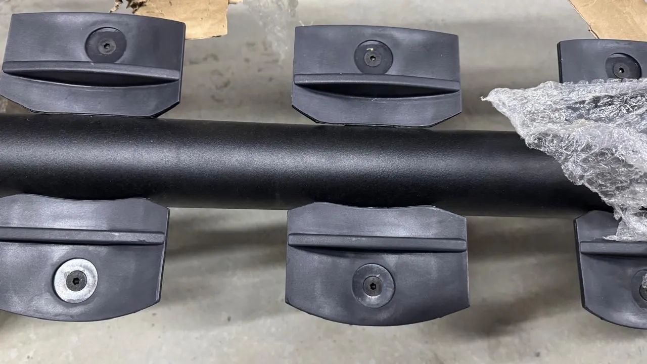 RACK DUMBBELL ROPPE HEX EX10 ACO GALVANIZADO PRETO - Foto 4