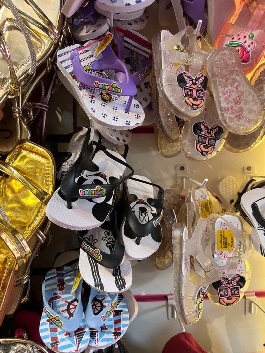 Sandálias infantil e havaianas adulto  - Foto 4