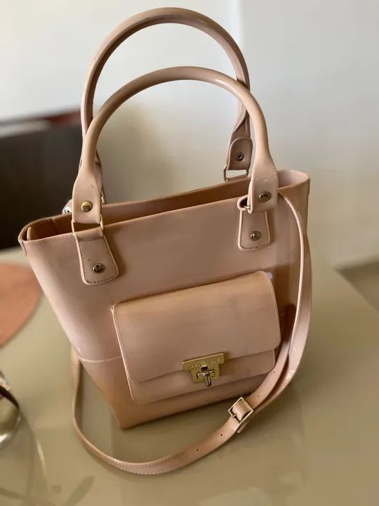 Bolsa Petite Jolie de Ombro Bege