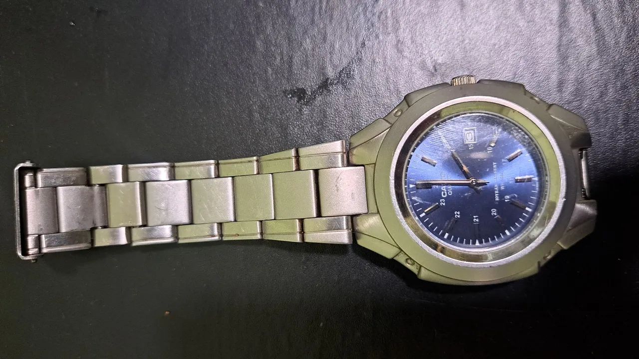 Relógio casio de aço top  - Foto 2