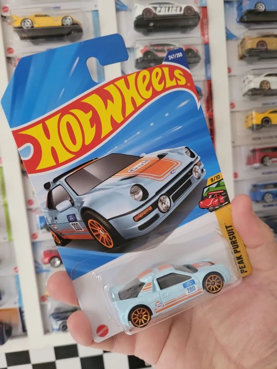 Ford RS200 Gulf lacrada Hot Wheels. - Foto 3