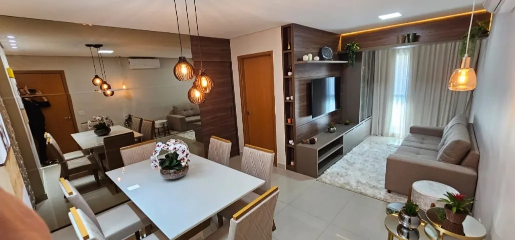 Apartamento mobiliado 2 quartos (1 suíte) - Águas Claras - Mirante São Francisco