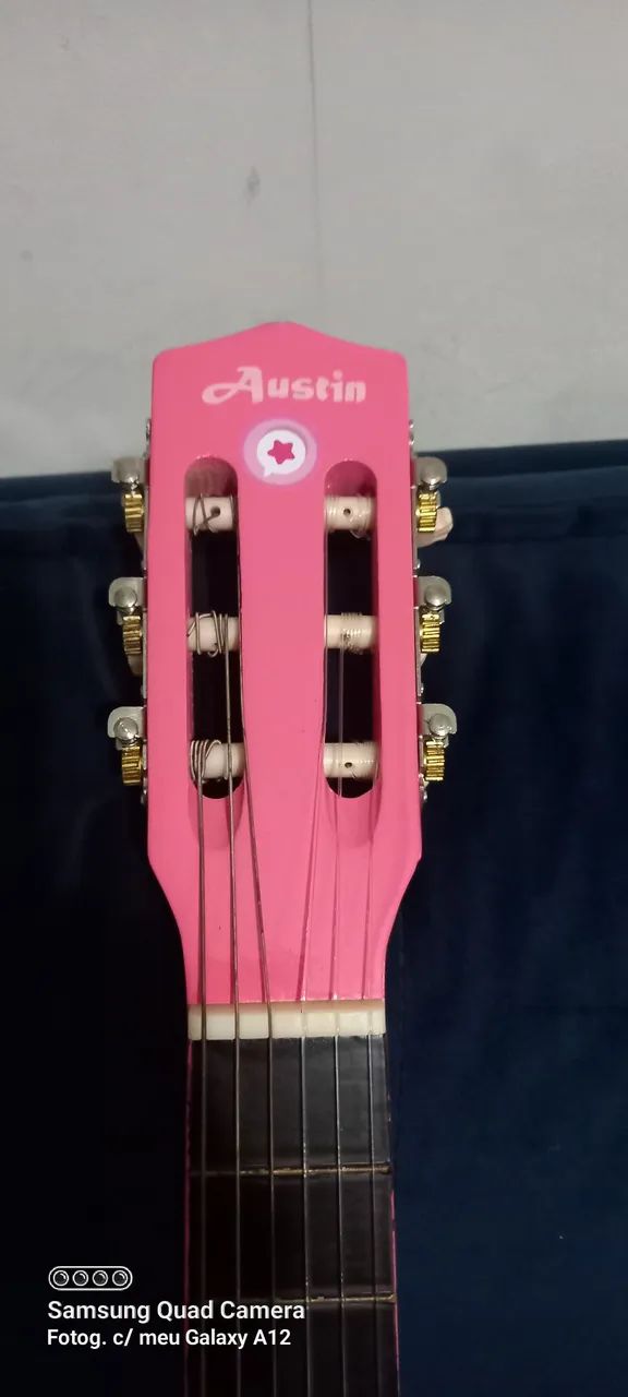 Violão Rosa -infatil - Foto 2