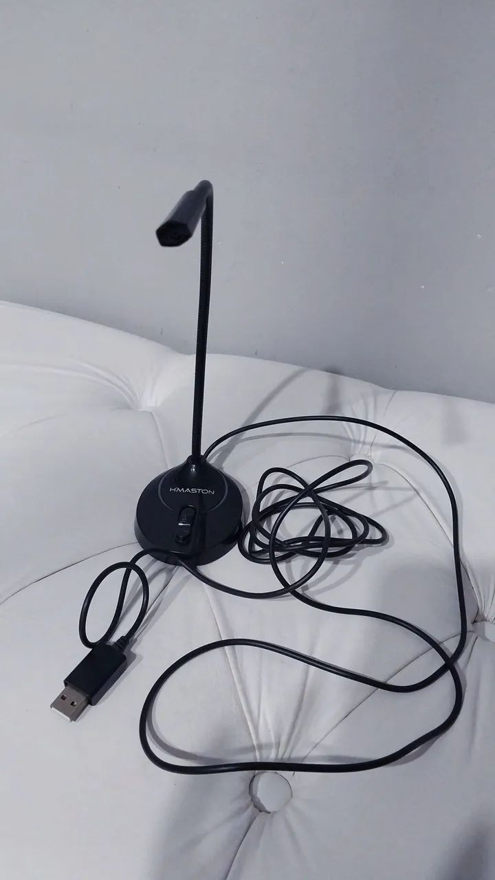 Microfone de mesa gamer original  - Foto 3