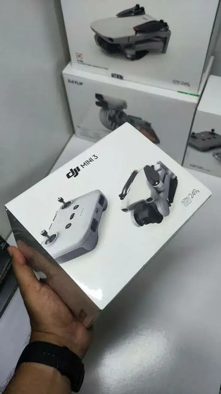 Drone DJI Mini 3 - Novos na caixa - Pronta Entrega