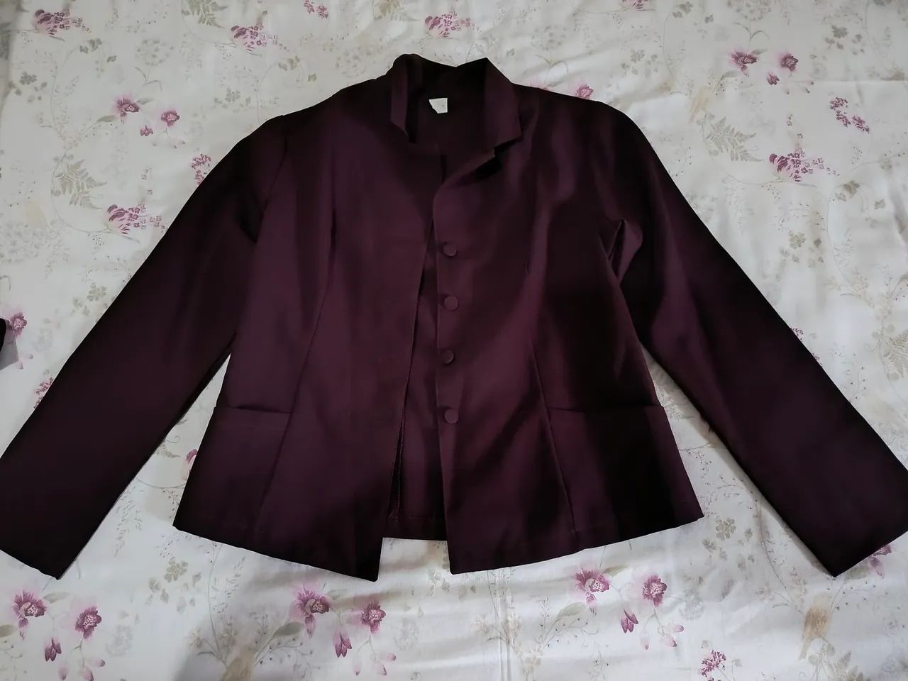 Conjunto Social Feminino roxo  - Foto 5