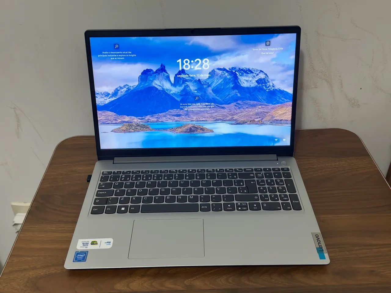 Notebook Lenovo - Tela de 15,6 polegadas