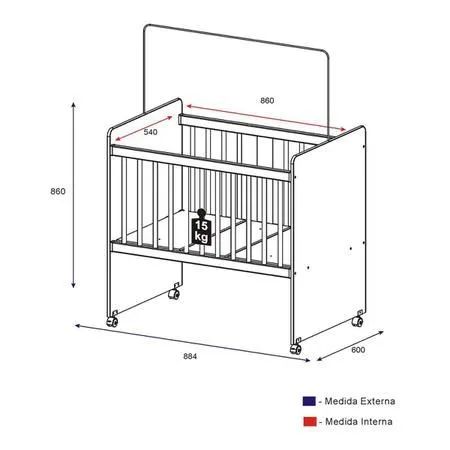 Mini berço  - Foto 3