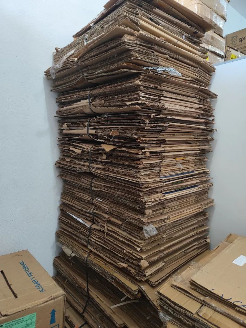 Caixas de papelão para comércio