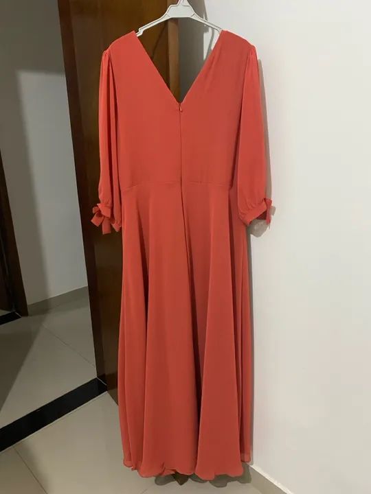 Vestido Longo Terracota - Foto 2