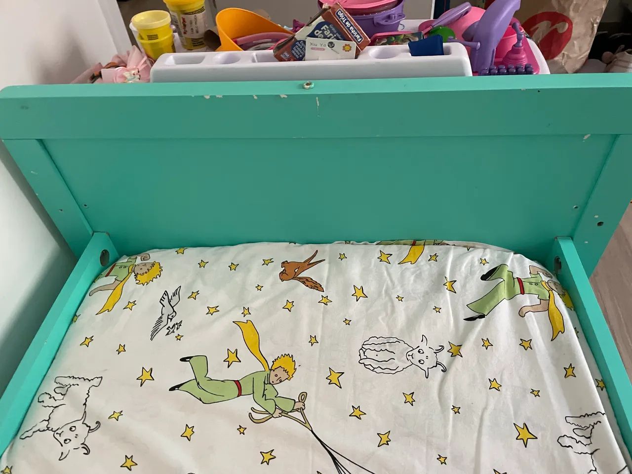 Berço/mini cama em madeira  - Foto 4