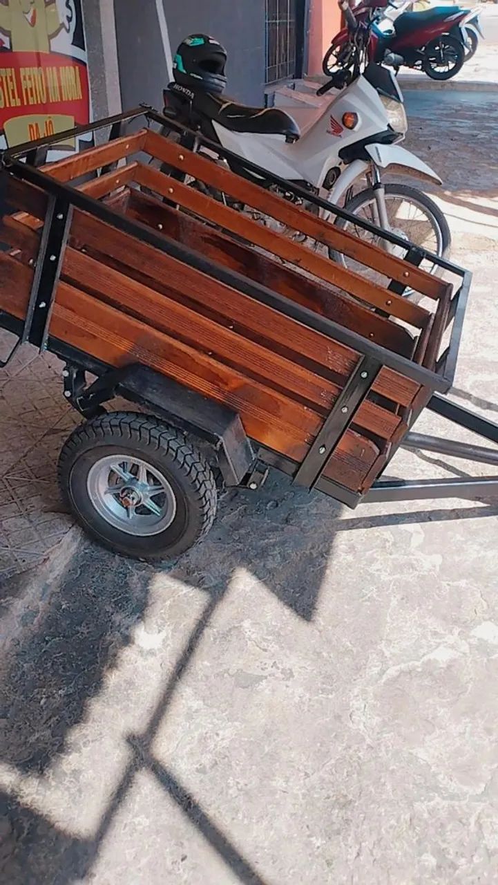 Reboque pequeno pra motos tel *63 - Foto 5