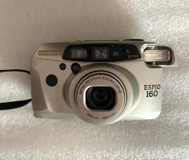 Câmera Pentax Espio 160 Maquina Rara Fotográfica Antiga - Câmeras