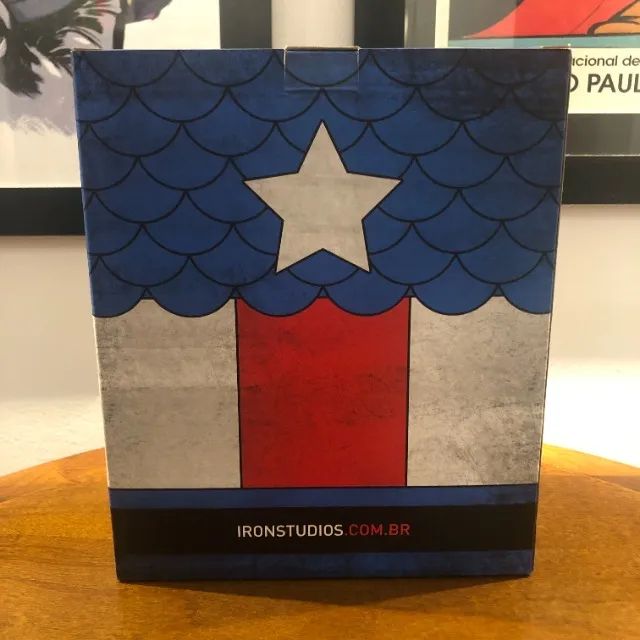 Estátua Capitão América - Art Scale 1/10 - Iron Studios (Edição Especial com Dois Escudos) - Foto 2