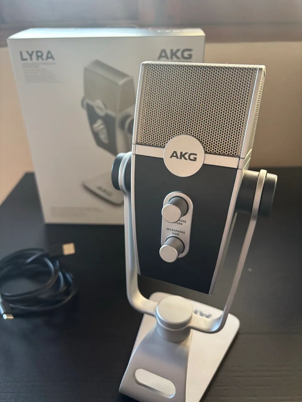 Microfone AKG Lyra - USB64842077226242122