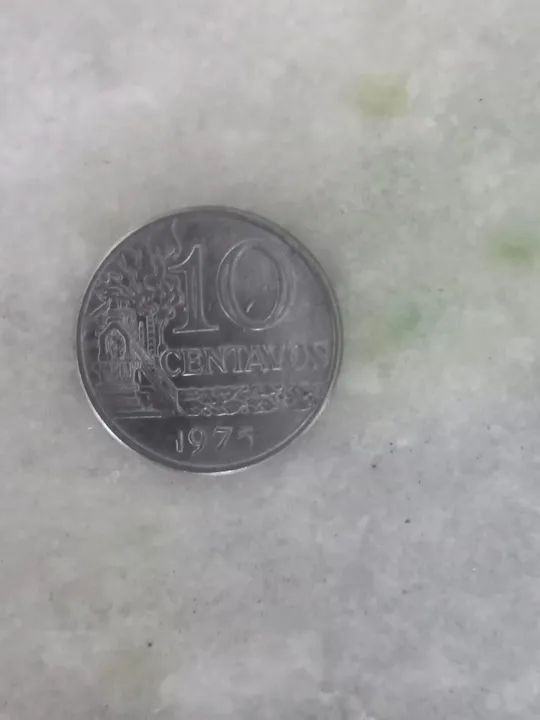 Moeda de 10 Centavos - 1975