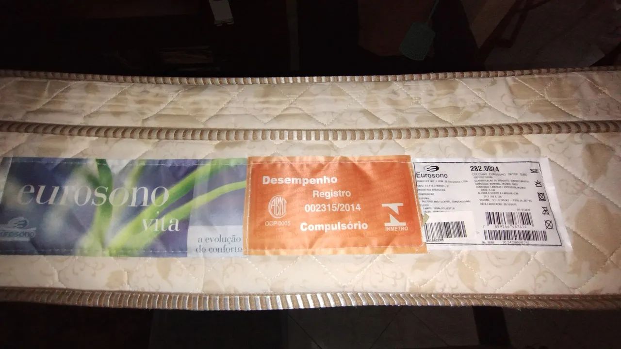 Vendo cama de casal mais colchão ortopédico.  - Foto 3
