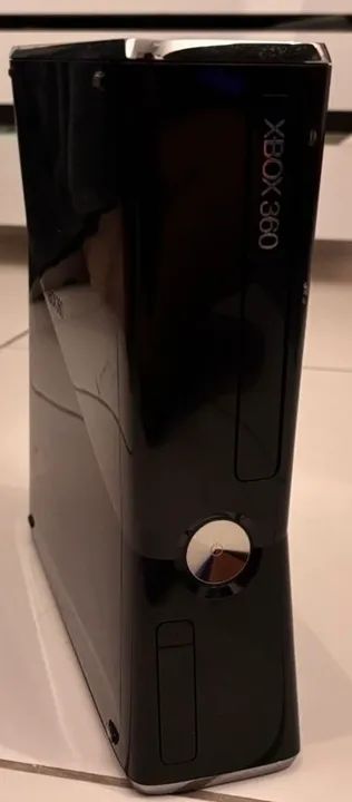 Xbox 360 Slim Preto com 23 Games - Foto 5