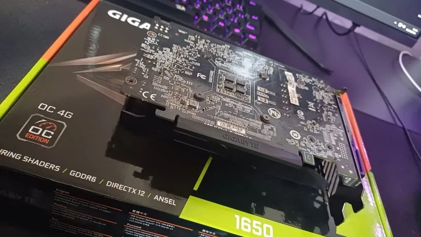 GTX 1650 4GB VRAM 1 Fan Gigabyte  - Foto 3