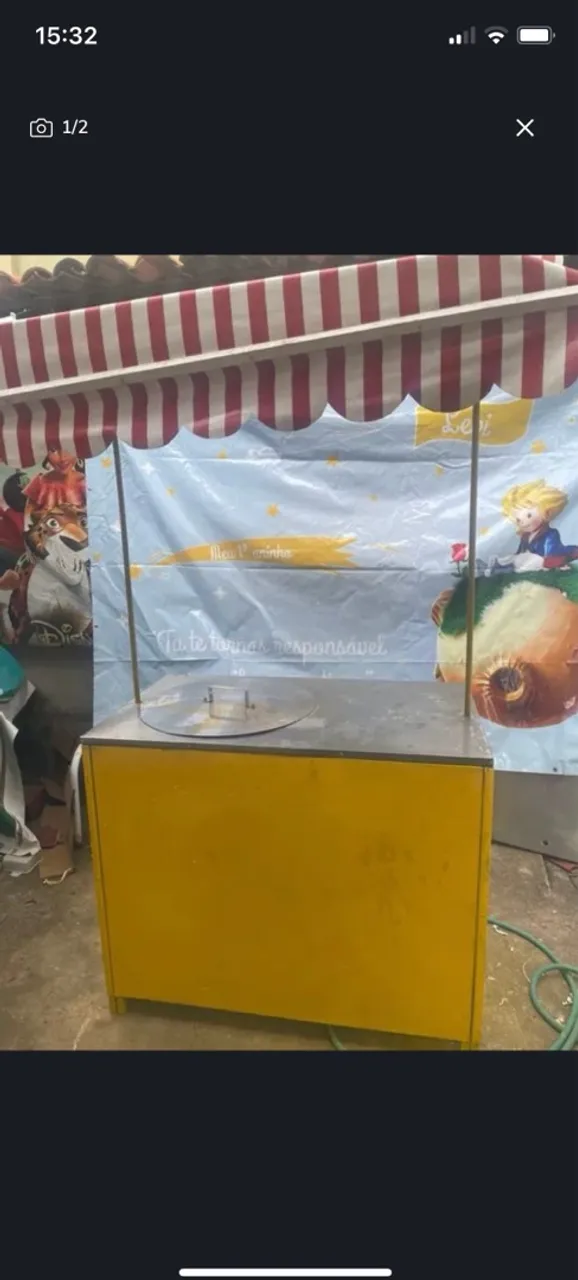 Barraca para festas.