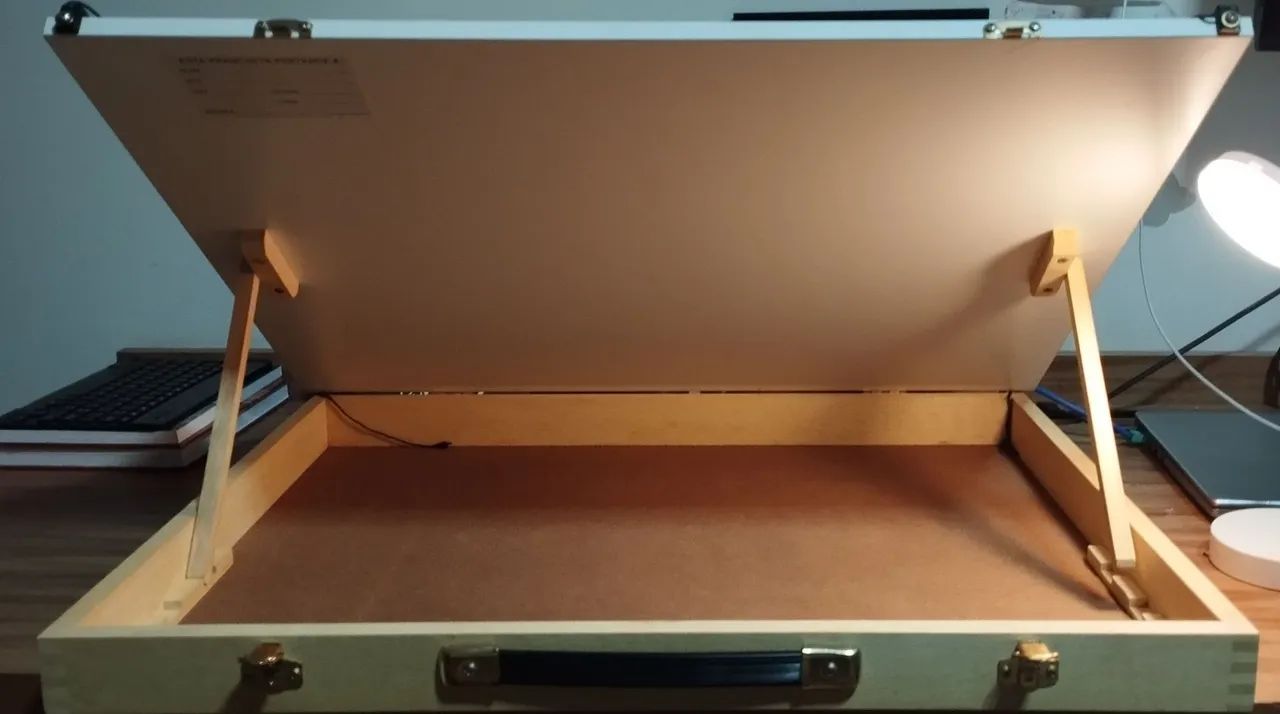 ? PRANCHETA DE DESENHO PROFISSIONAL TRIDENT A2 - EXCELENTE ESTADO! ?64363472736897120