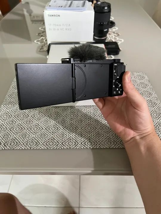 Sony ZV-E10 corpo + acessórios - Foto 3