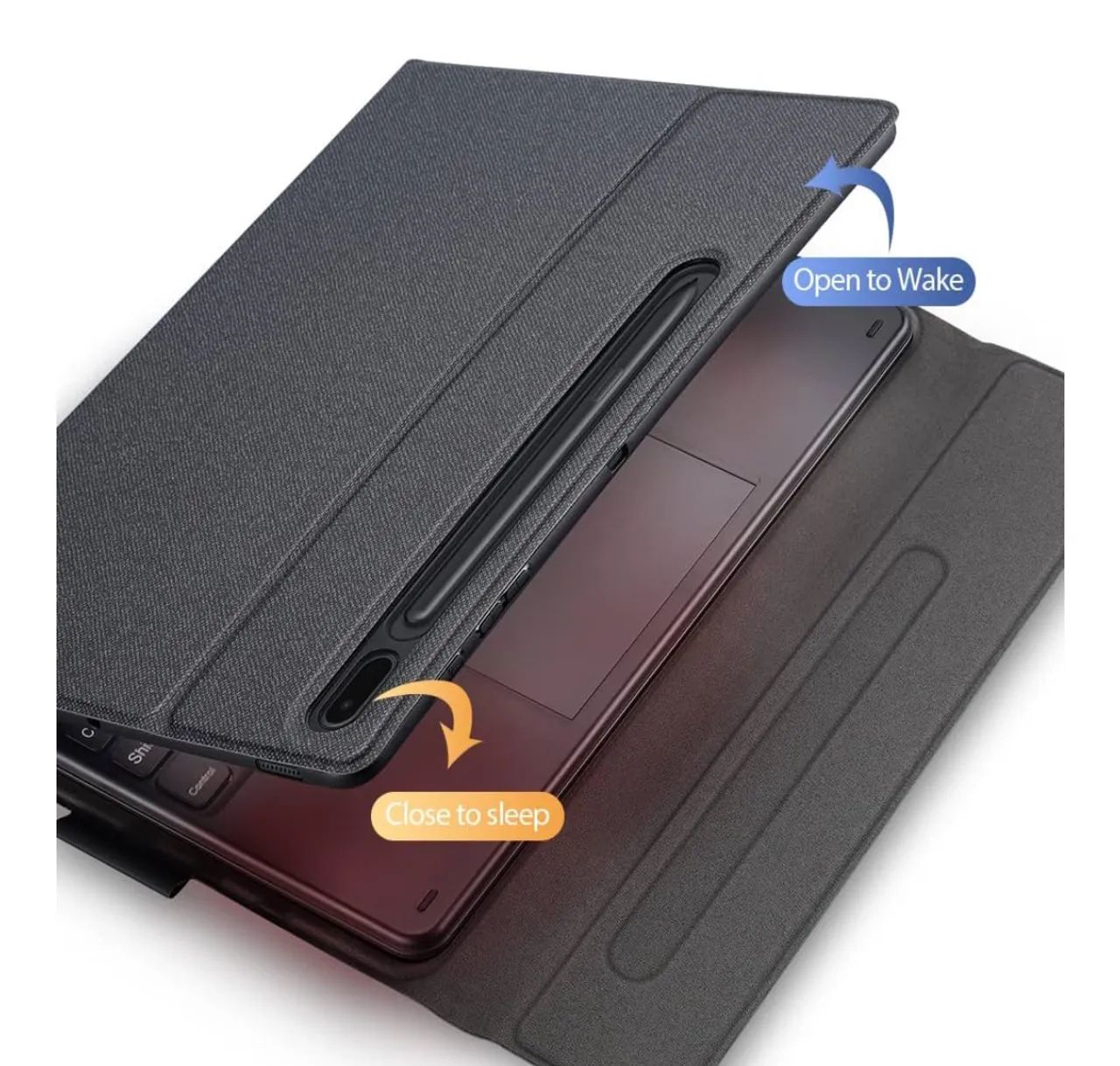 Capa Teclado Bluetooth Dux Ducis - Foto 2