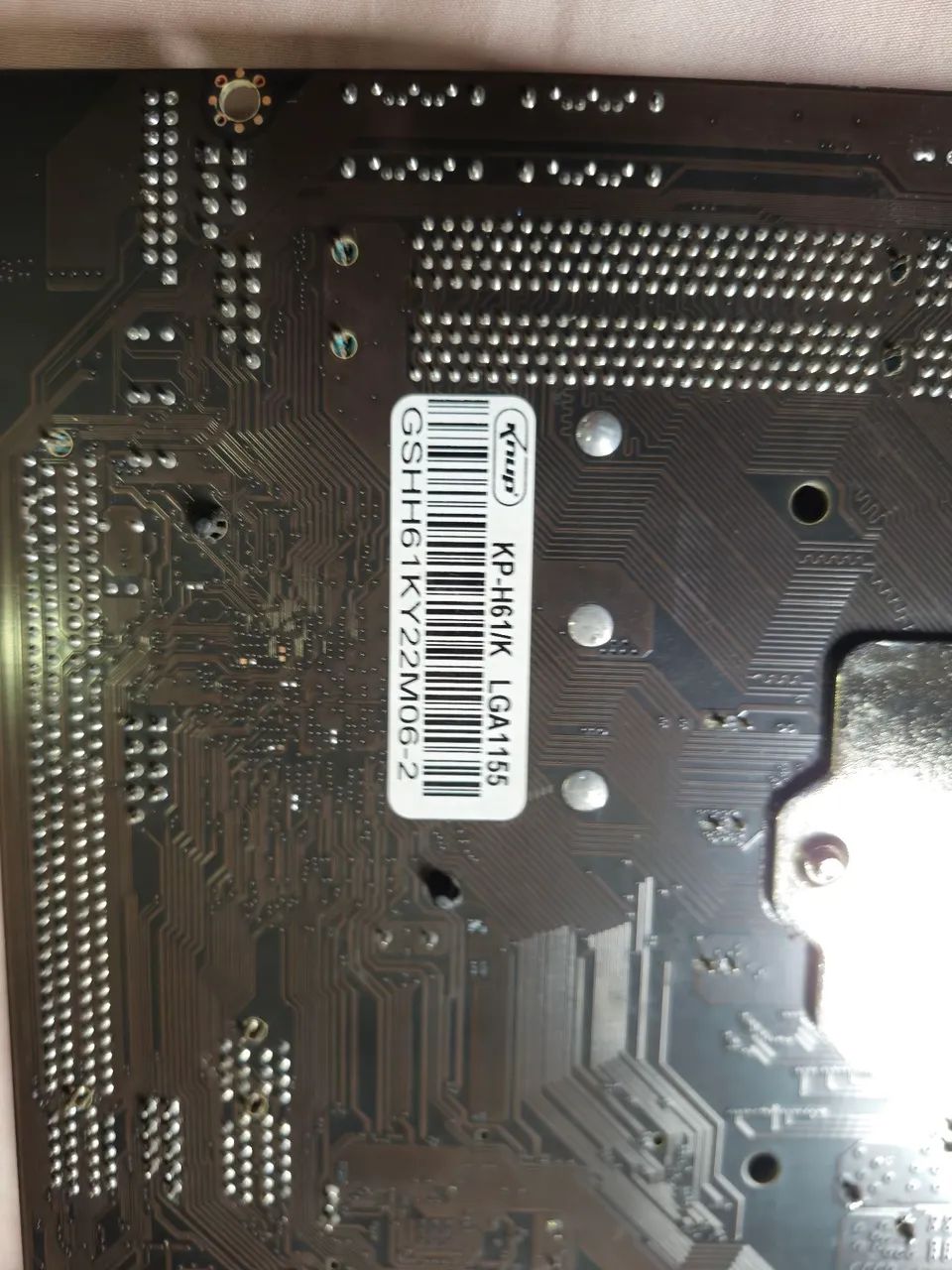 Kit i3 2120 3.3GHz + Placa Mãe KNUP H61 Slot M.2 + 8GB RAM (2x4GB) - Foto 3