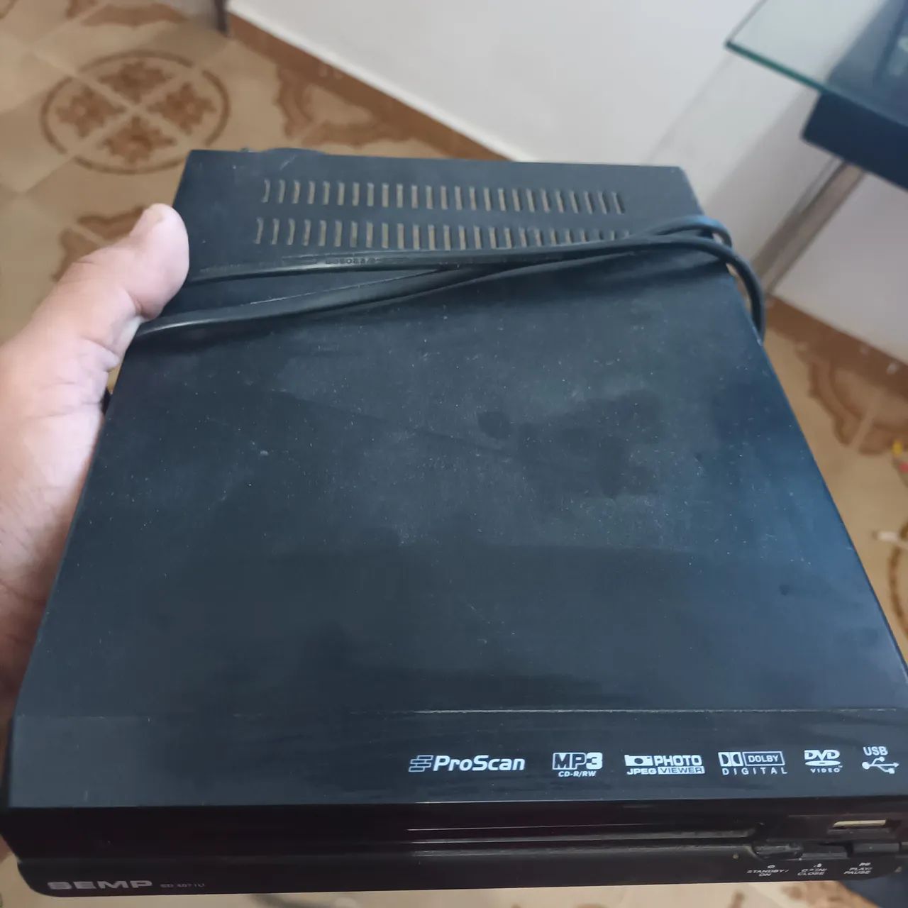 DVD Player ProScan com MP3, Foto e USB