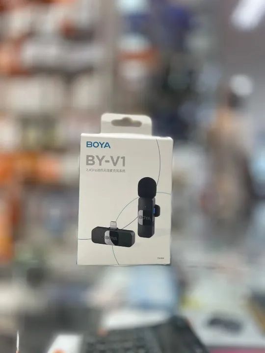 Microfone de Lapela Boya