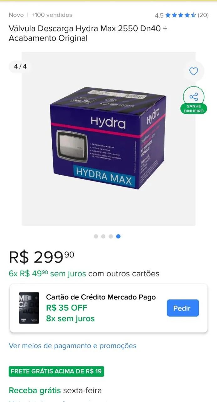 Válvulas de descarga Hidra Max Deca - Foto 4