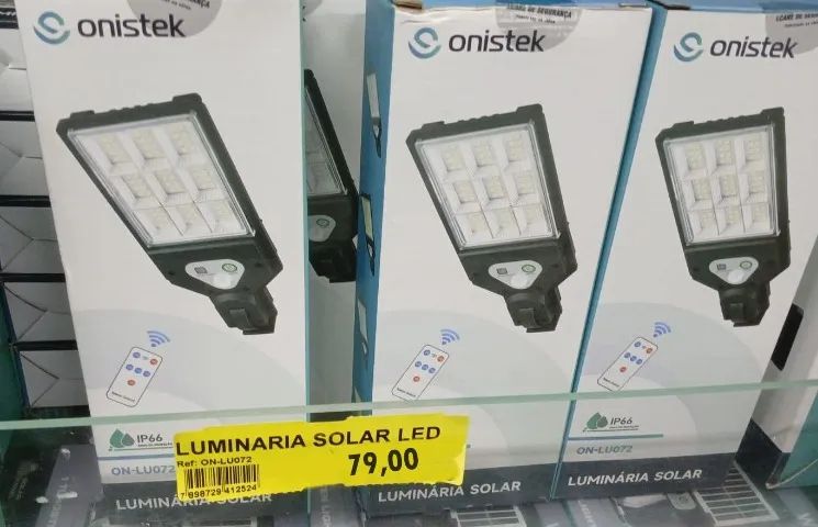 Onistek On-lu072 Plafon Solar Preto 10w 6500k