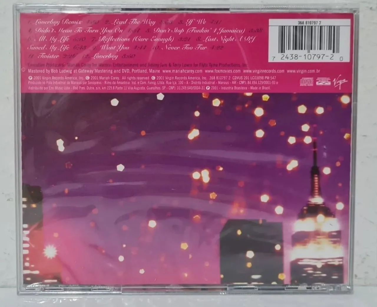 Mariah Carey - CD Glitter (LACRADO) - Foto 2