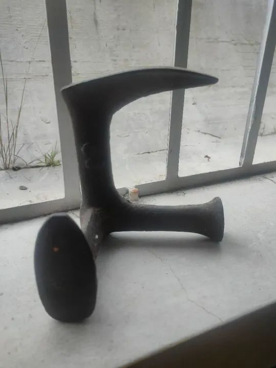 Pé de ferro, bigorna sapateiro antiga. - Foto 3