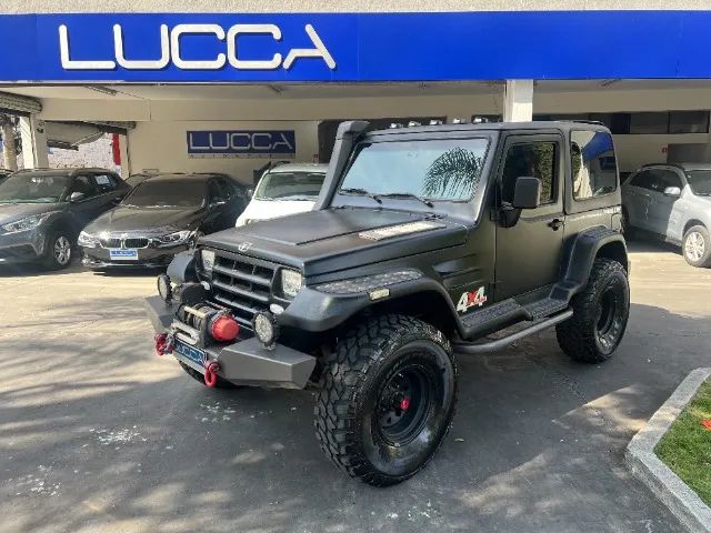 Troller T4 2.8 Turbo Diesel 4x4 2002 Preto Completo  - Foto 5