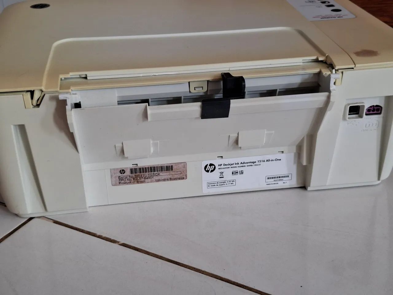 Impressora HP Deskjet Ink Advantage 1516 - Foto 5