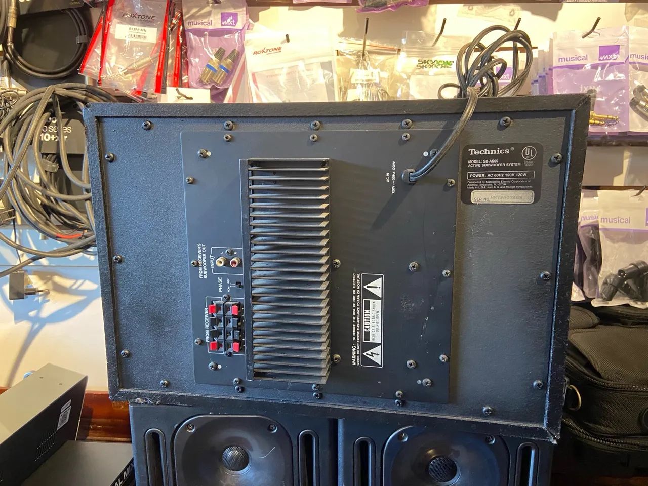 Subwoofer Technics SB-AS60 - Foto 5