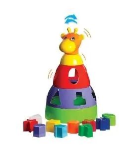 Girafa Didatico com Bloco MercoToys