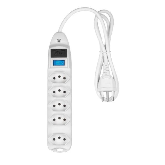 Filtro de Linha Multilaser 5 Tomadas Cabo 1.20m - WZetta