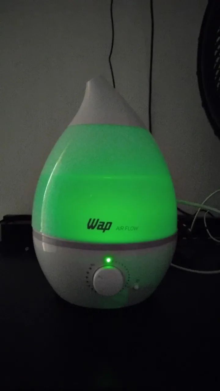 WAP Umidificador de Ar com Luminária e Difusor de Aromas, 4 Litros