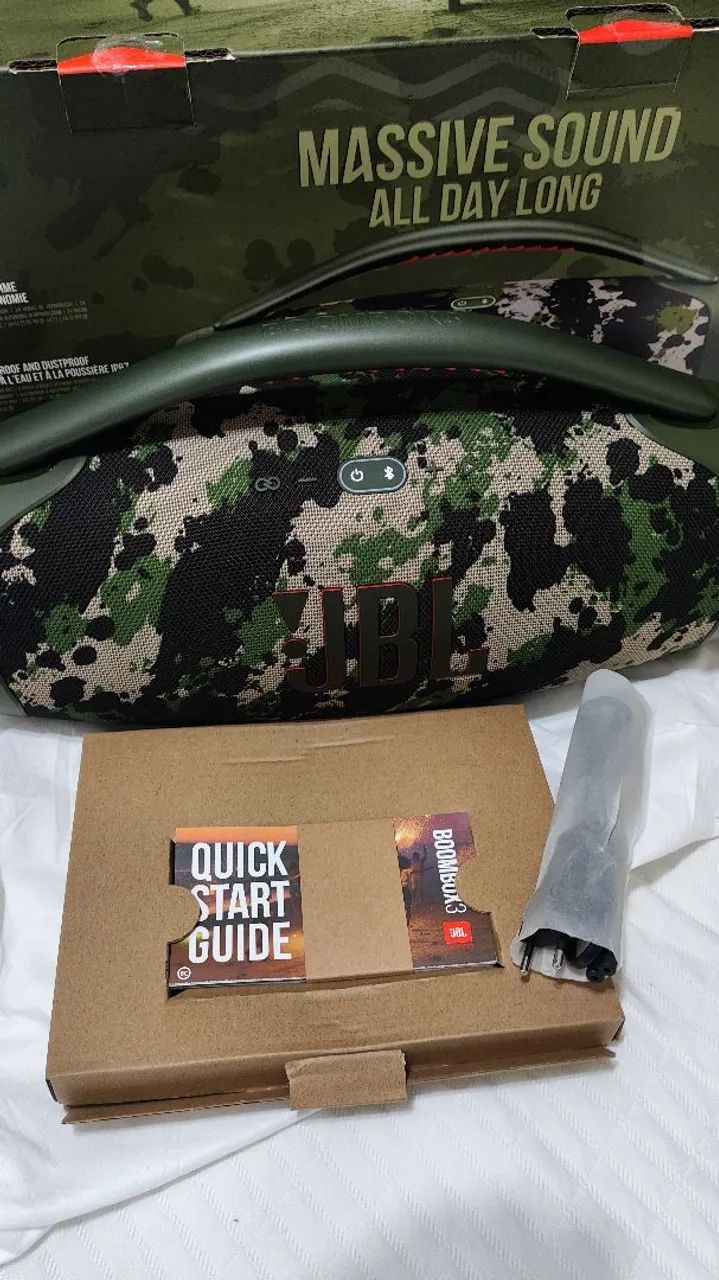 Caixa de Som JBL Boombox 3 - Camuflada  - Foto 3