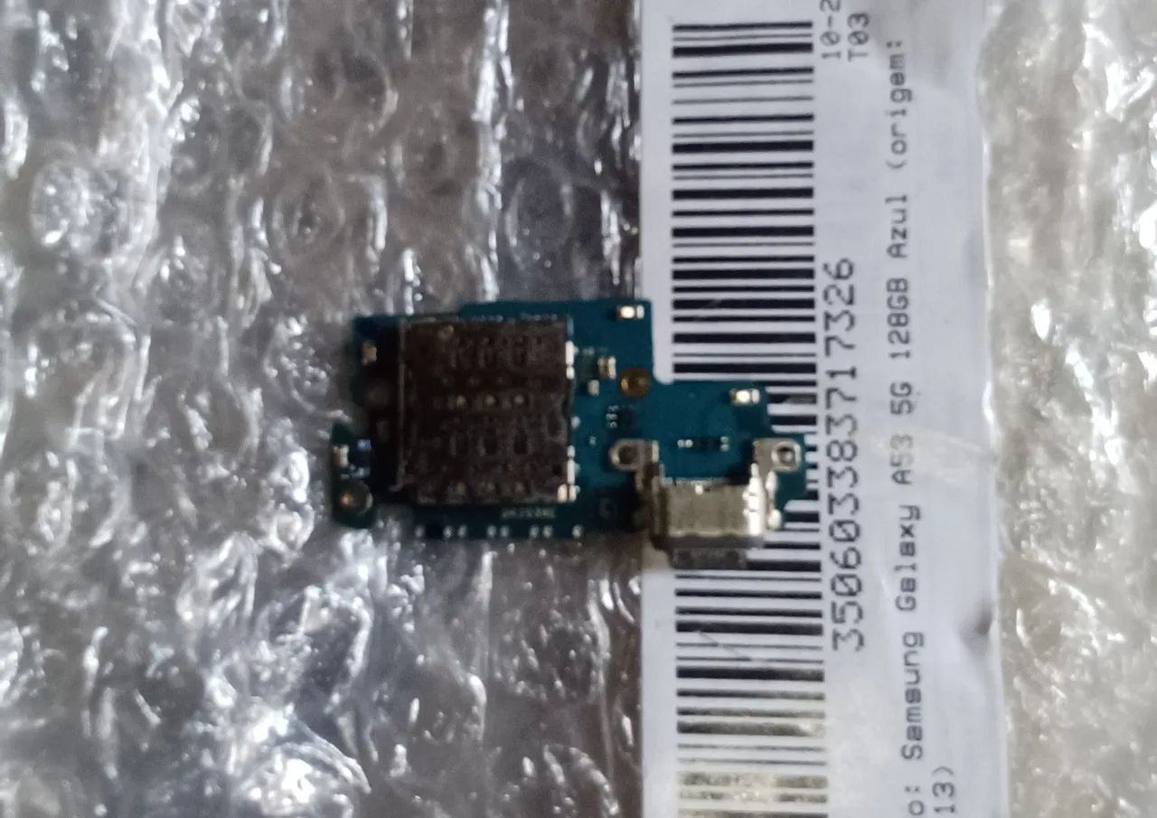 Placa de carga Samsung Galaxy A53 128GB Azul - Foto 2