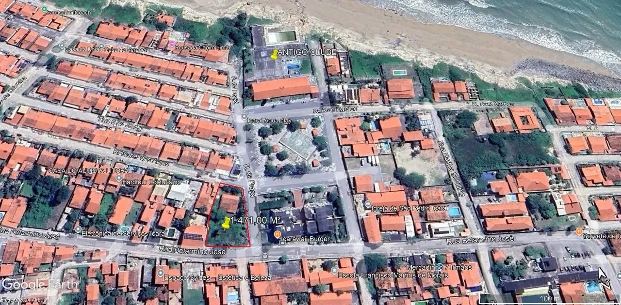 Imóvel para venda tem 1.471 m² em Icaraí - Caucaia - CE