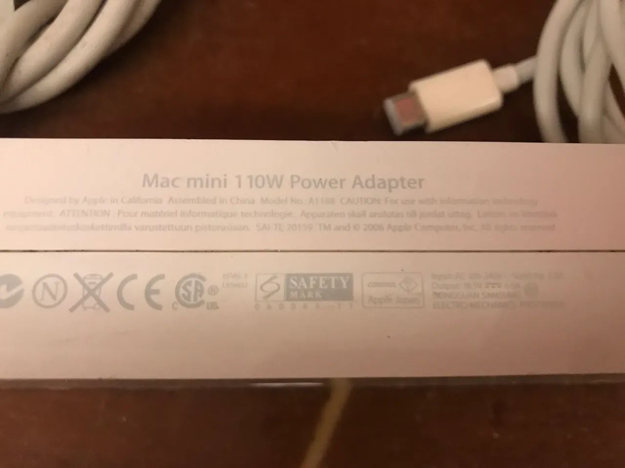 Mac Mini 110w Power