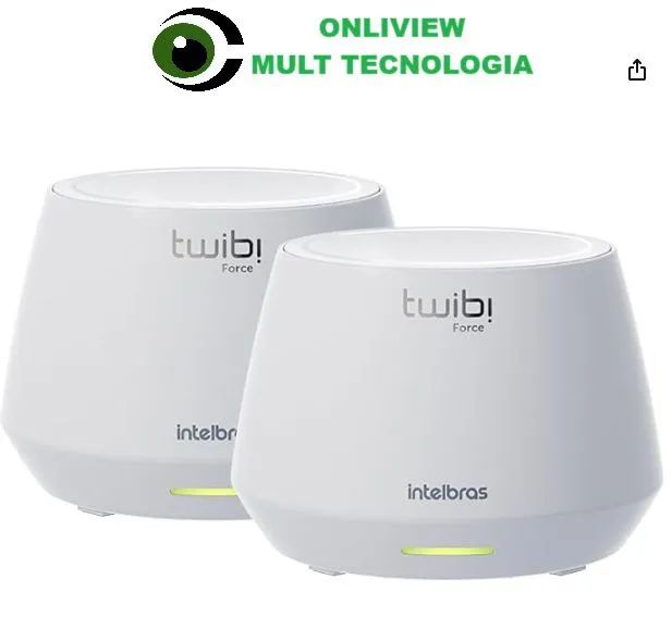 Twibi Force Intelbras - Kit com 2 roteadores