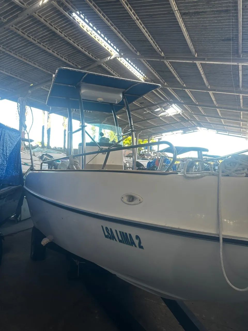 Lancha flay fishing 190 motor 115 - Foto 3